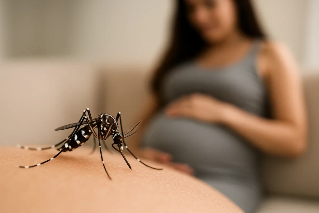 O zika virus é uma arbovirose especialmente perigosa para gestantes.