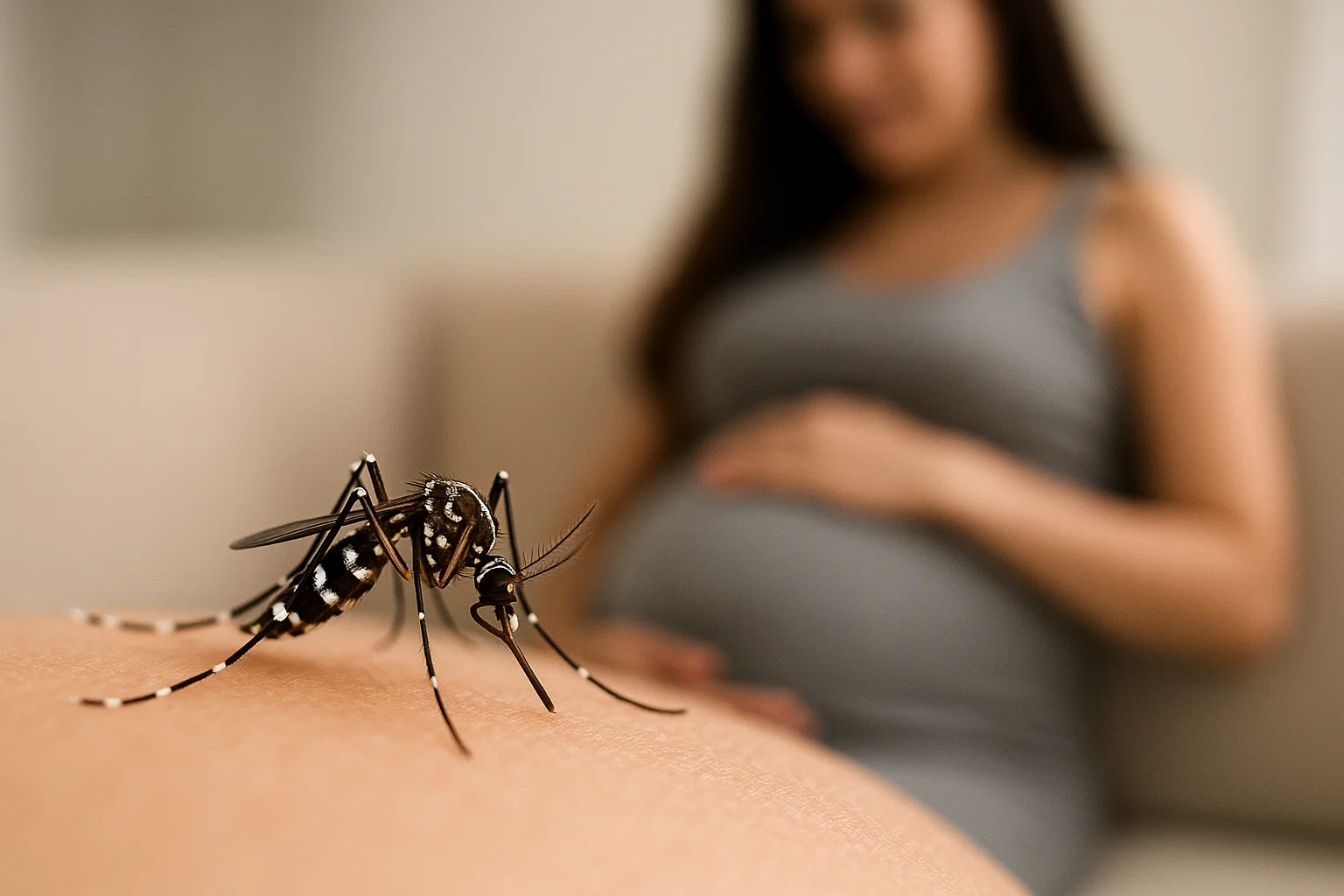 O zika virus é uma arbovirose especialmente perigosa para gestantes.
