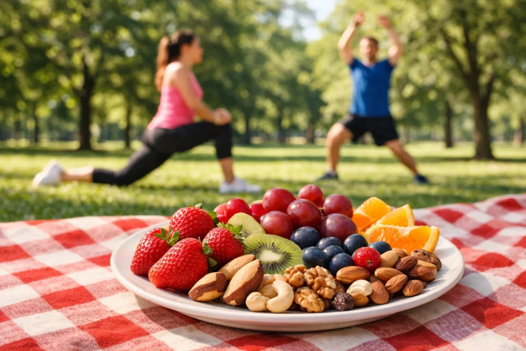O emagrecimento saudável com alimentação equilibrada e prática de exercícios físicos. Dietas radicais podem prejudicar esse processo.